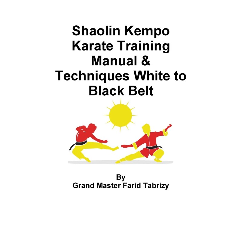 按需印刷不退不换 Shaolin Kempo Karate Training Manual & Techniques White to Black Belt图片