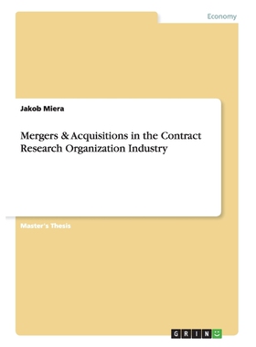 预订不退不换Mergers & Acquisitions in the Contract Research Organization Industry