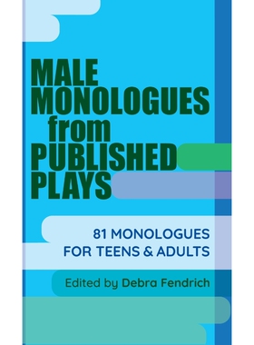 按需印刷Male Monologues from Published Plays[9781566082815]