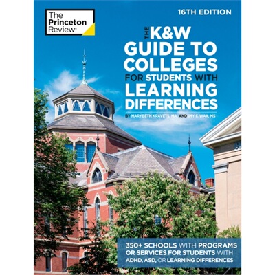 预订不退不换K&W Guide to Colleges for Students with Learning Differences, 16th Edition[9780593517406]