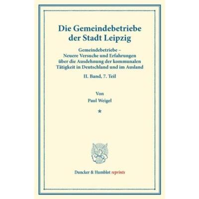 预订【德语】 Die Gemeindebetriebe der Stadt Leipzig.:G