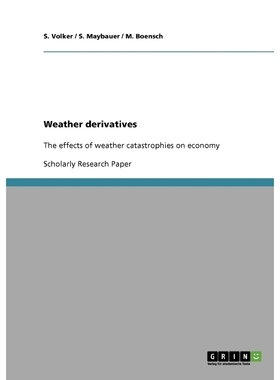 按需印刷Weather derivatives[9783638710022]