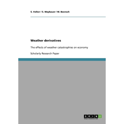 按需印刷Weather derivatives[9783638710022]