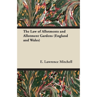 Allotment Wales Allotments 按需印刷The and England Law Gardens 9781447450511