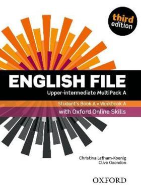 预订English File: Upper-Intermediate: Student's Book/Workbook MultiPack A with Oxford Online Skills
