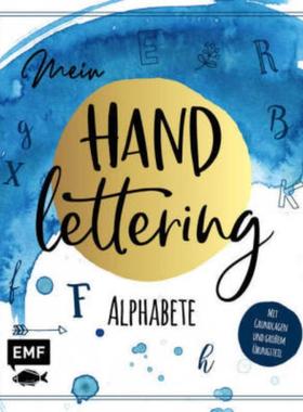 预订【德语】 Mein Handlettering - Alphabete:Mit Grundlagen und großem Übungsteil