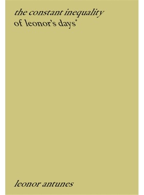 预售【2025新书】LEONOR ANTUNES[9789898758927]