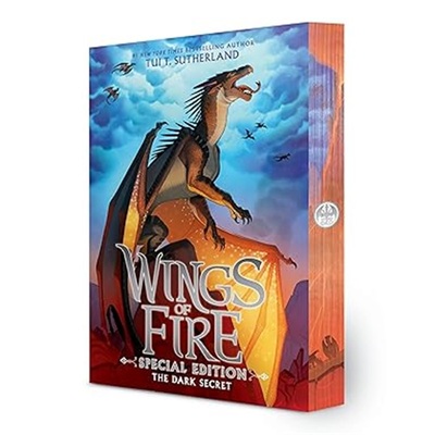 现货 英文原版图像小说 火翼飞龙  Wings of Fire 4: The Dark Secret 特别版 [9798225008314]上海外文