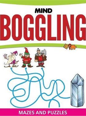 按需印刷不退不换Mind Boggling Mazes and Puzzles[9781681458007]