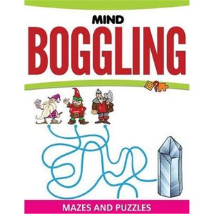 Boggling 9781681458007 Mazes Puzzles and 按需印刷Mind