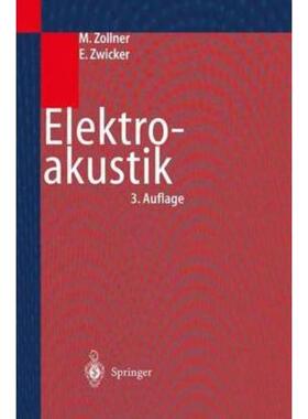 预订不退不换德语 Elektroakustik:Mit 62 durchgerechneten Beisp.