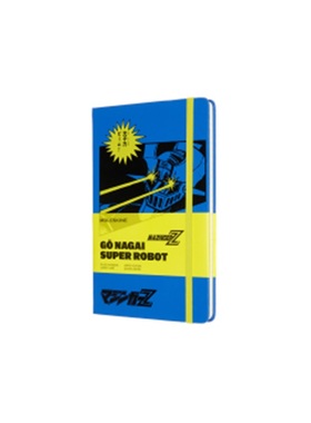 预订【德语】 Moleskine Notizbuch - Go Nagai, Large/A5, Liniert, Mazinger Z Super Ro[8056420853728]