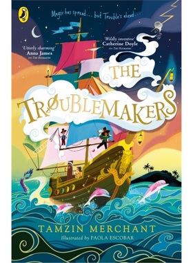 现货The Troublemakers (The Hatmakers, 3) 惹事生非 塔姆金莫昌特 Tamzin Merchant 平装 英文原版 儿童读物