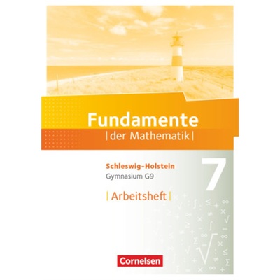 预订【德语】 Fundamente der Mathematik - Schleswig-Holstein G9 - 7. Schuljahr Arbei[9783060416394]