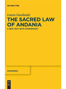 按需印刷不退不换DGYT The Sacred Law of Andania[9783110267570]