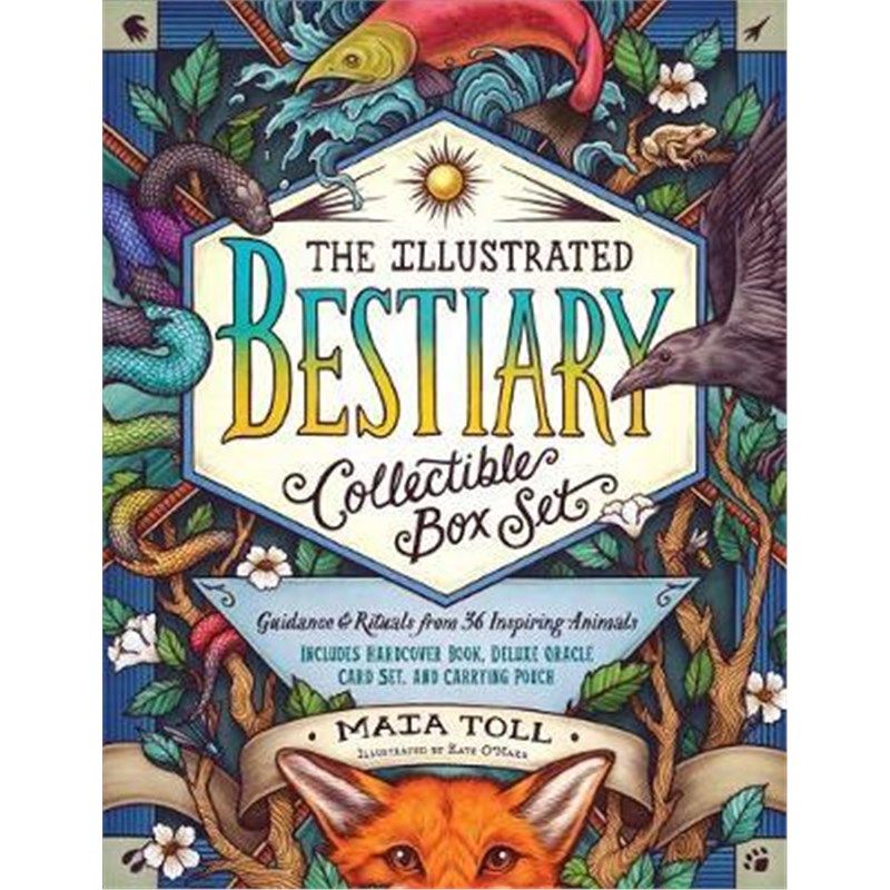 预订illustrated bestiary: collectible box set