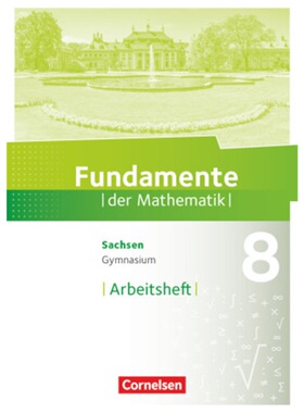 预订【德语】 Fundamente der Mathematik - Sachsen - 8. Schuljahr Arbeitsheft mit Lös[9783060031320]