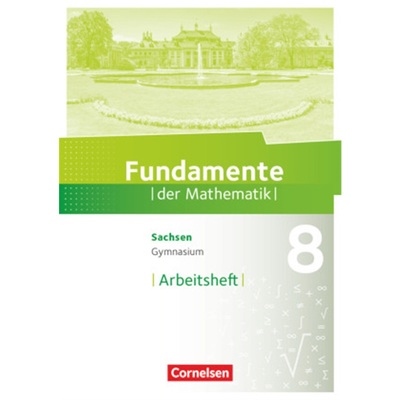 预订【德语】 Fundamente der Mathematik - Sachsen - 8. Schuljahr Arbeitsheft mit Lös[9783060031320]