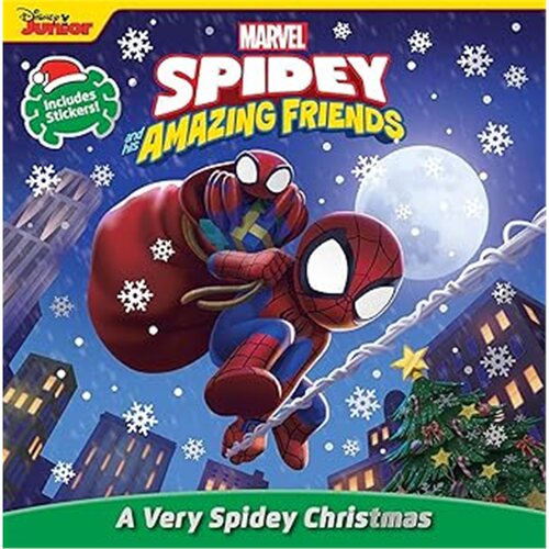 1件6.6折起 现货Spidey and His Amazing Friends A Very[9781368074049]