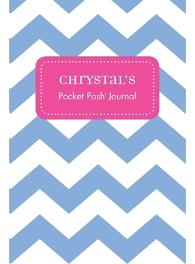按需印刷Chrystal's Pocket Posh Journal, Chevron[9781524802073]