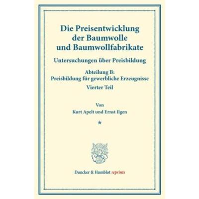 预订【德语】 Die Preisentwicklung der Baumwolle und Ba