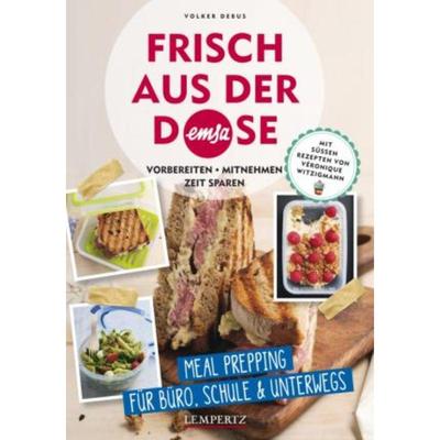 预订【德语】 Frisch aus der EMSA-Dose (Set aus Buch + Dose):Meal Prepping für Büro und