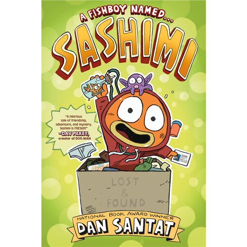 现货 一个名叫刺身的鱼男孩 A Fishboy Named . . . Sashimi 英文原版 上海外文 9781250360007