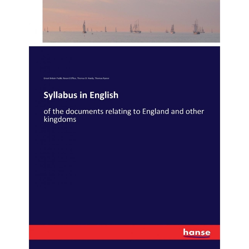 按需印刷Syllabus in English[9783337302726]