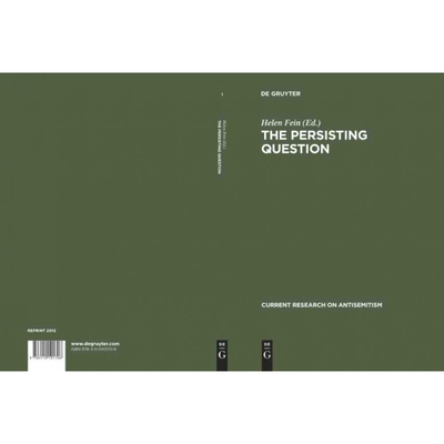 按需印刷不退不换DGYT The Persisting Question[9783110101706]