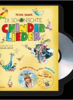 预订【德语】 Di schönschte Chinderlieder, m. Audio-CD u. Playback-CD:Mit 40 Liedern gsunge vo de