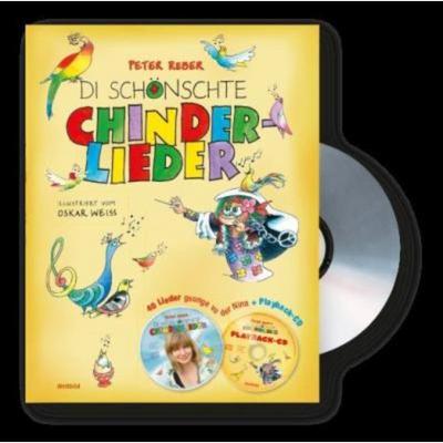 预订【德语】 Di schönschte Chinderlieder, m. Audio-CD u. Playback-CD:Mit 40 Liedern gsunge vo de
