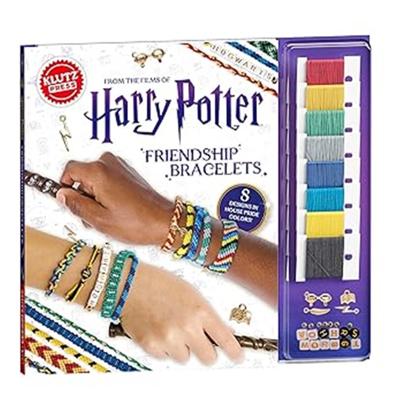 现货 哈利波特友谊手链 Harry Potter Friendship Bracelets 英文原版 上海外文 9781546169628
