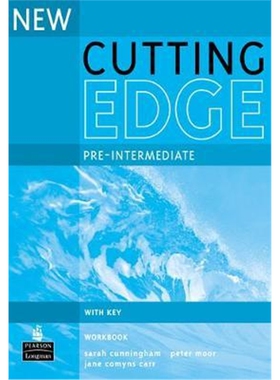 预订不退不换New Cutting Edge Pre-Intermediate Workbook with Key