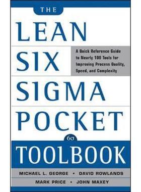 预订The Lean Six Sigma Pocket Toolbook: A Quick Reference Guide to Nearly 100 Tools for Improving Quality and Speed