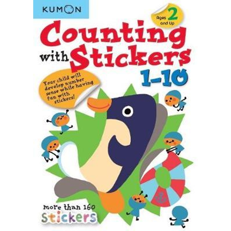 预订counting with stickers 1-10