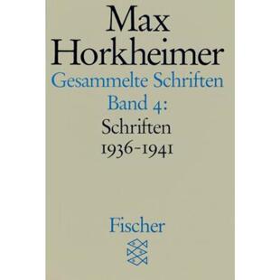 预订【德语】 Gesammelte Schriften. Bd.4:Schriften 1936-1941