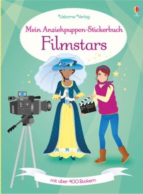 预订【德语】 Mein Anziehpuppen-Stickerbuch: Filmstars[9781782328421]