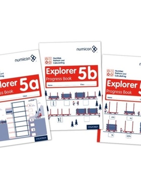 预订Numicon: Number, Pattern and Calculating 5 Explorer Progress Books ABC (Mixed pa[9780198304920]