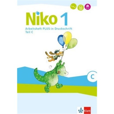 预订【德语】 Niko 1 - Arbeitsheft Plus Druckschrift Klasse 1, 3 Hefte[9783123106767]