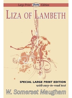 按需印刷Liza of Lambeth (Large Print Edition)[9781604508987]