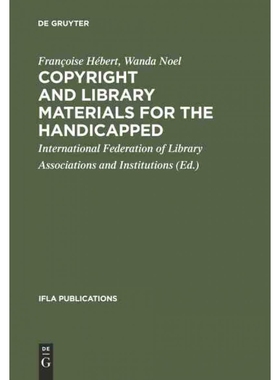 按需印刷DGYT Copyright and library materials for the handicapped[9783598203817]