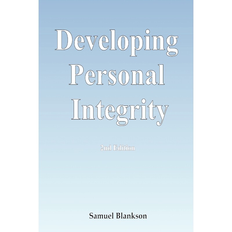 按需印刷不退不换Developing Personal Integrity[9781411623767]