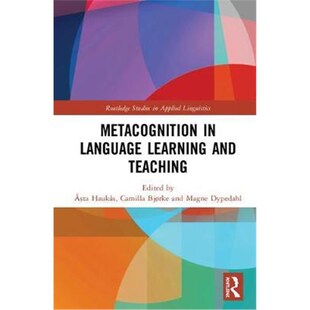 Learning Language and Teaching 按需印刷Metacognition 9781138633384