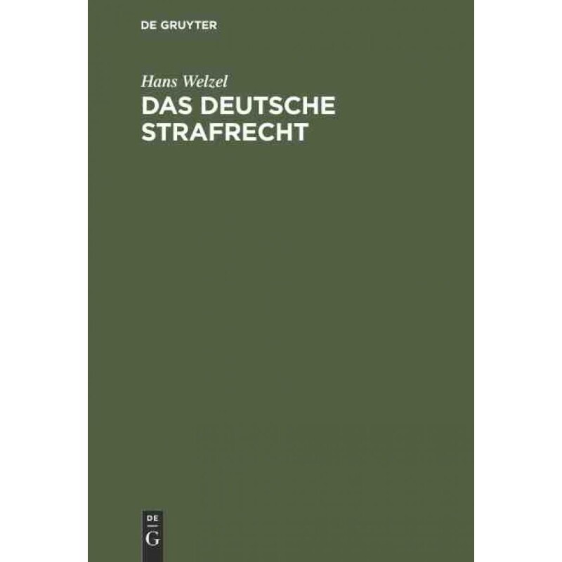 按需印刷不退不换DEG Das deutsche Strafrecht[9783111161471]