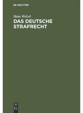 按需印刷DEG Das deutsche Strafrecht[9783111161471]