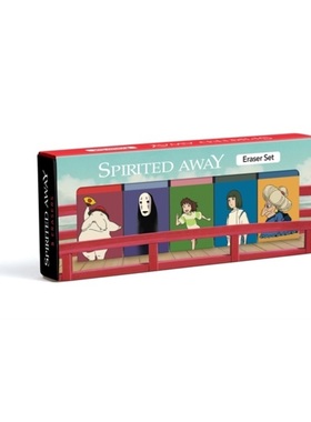预订Spirited Away Eraser Set[9781797202662]