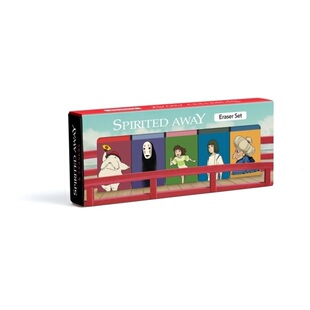 预订Spirited Away Eraser Set[9781797202662]