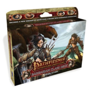 Game Barbarian Class 预订Pathfinder 9781601257932 Card Deck Adventure