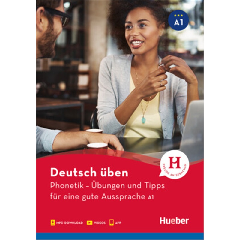 预订【德语】 Phonetik - Übungen und Tipps für eine gute Aussprache A1[9783190174935]