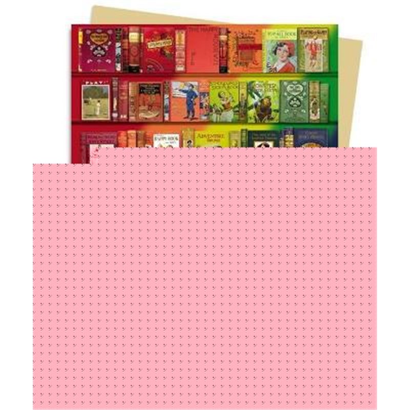 预订Bodleian Libraries: Rainbow Bookshelf Greeting Card Pack:Pack of 6